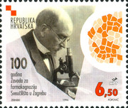 [The 100th Anniversary of the Institute for Pharmacognosy, Zagreb University, type JV]