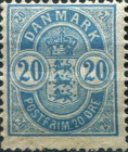 [Coat of Arms - Large Corner Numbers, type I3]