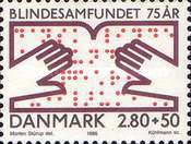 [The 75th Anniversary of the Danish Society for the Blind, type QS]