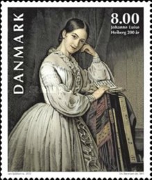 [The 200th Anniversary of the Birth of Johanne Luise Heiberg, 1812-1890, type ARL]