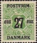 [Newspaper Postage Due Stamps Surcharged, type W3]