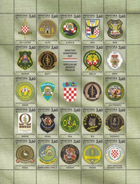[Croatian War of Independence - Special Police Units, type ]