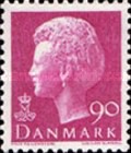 [Queen Margrethe II - Fluorescent Paper, type IR4]
