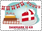 [The 800th Anniversary of the Danish Flag, type AXW]
