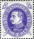 [The 60th Anniversary of the Birth of King Christian X, type AR1]
