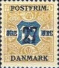[Newspaper Postage Due Stamps Surcharged, type W12]