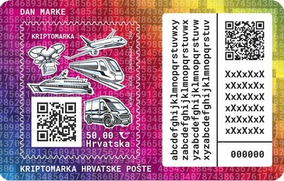 [Day of the Stamp - Croatian Post Crypto, type ]