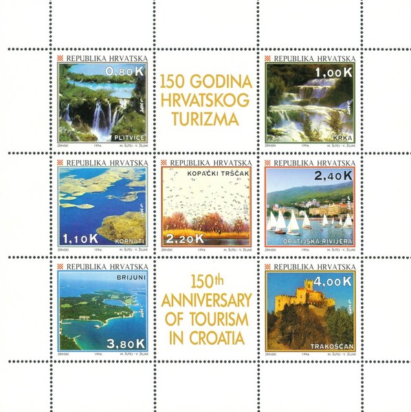 [The 150th Anniversary of Tourism in Croatia, type ]