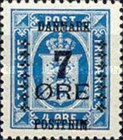 [Coat of Arms - Government Service Stamps Surcharged New Value, type AO2]