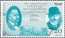 [The 100th Anniversary of the Founding of Croatian People's Peasant Party, type WR]