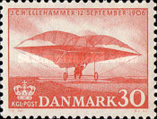 [The 50th Anniversary of the First Flight Made by J.C.H. Ellehammer, type DN]