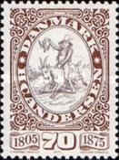 [The 100th Anniversary of the Death of H.C. Andersen - Writer, type JO]