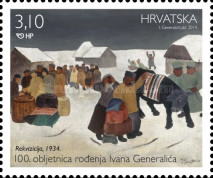 [The 100th Anniversary of the Birth of Ivan Generalić, 1914-1992, type ANR]
