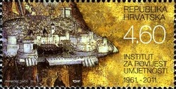 [The 50th Anniversary of the Institute of Art History, Zagreb, type AIF]
