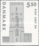 [The 1300th Anniversary of City of Ribe - Self Adhesive, type AOH]