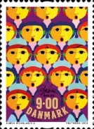 [Art - The 100th Anniversary of the Birth of Bjørn Wiinblad, 1918-2006, type AXK]