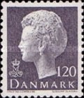 [Queen Margrethe II - Fluorescent Paper, type IR6]