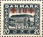 [Reunion with Northern Schleswig Stamps of 1920-1921 with Red Cross  Surcharge, type AC1]