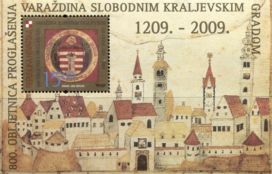 [The 800th Anniversary of Proclaiming Varazdin a Free Royal Borough, type ]