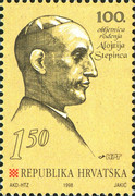 [The 100th Anniversary of the Birth of Alojzije Stepinac, 1898-1960, type NE]