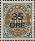 [No. 27A & 28 Surcharged, type P]