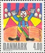 [EUROPA Stamps - The Circus, type AGH]
